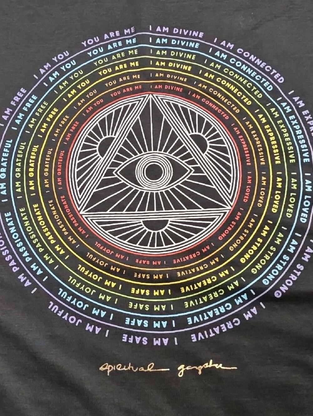 Spiritual Gangster Active Crop Tank Sz L Yoga - Picture 4 of 7